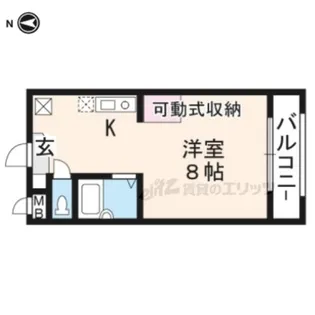 T’sクエスト【103号室】の間取り