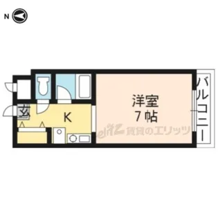 エミネンスコート瀬田【703号室】の間取り