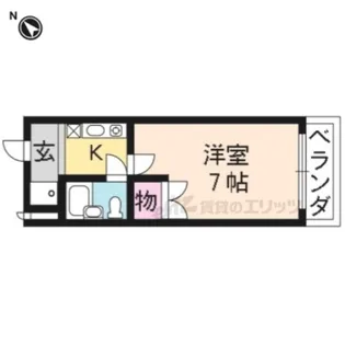 エレガンスコート瀬田【3階】の間取り
