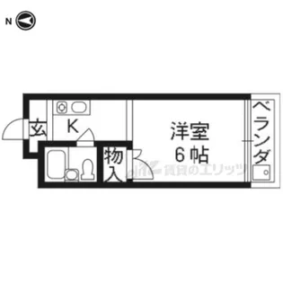 ドミール大鷺【2階】の間取り