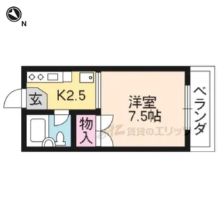 ロイヤルプラザ【301号室】の間取り