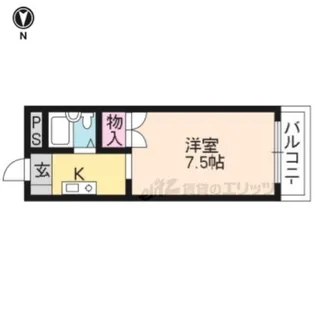 メゾンジョアPart?【202号室】の間取り