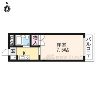 メゾンジョアPart?【308号室】の間取り