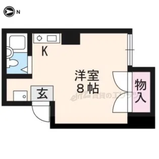 マオカハイツ【3-B号室】の間取り