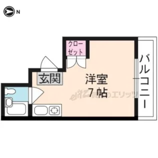 陽和ハイツ【205号室】の間取り