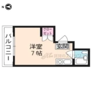 陽和ハイツ【303号室】の間取り
