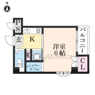 メゾン山城【301号室】の間取り