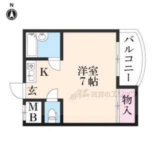 サントノーレ剣【301号室】の間取り