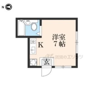 メゾンミヤギ【1号室】の間取り