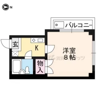 ファーストステージK2【305号室】の間取り