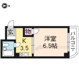ロータスクラタ【302号室】の間取り