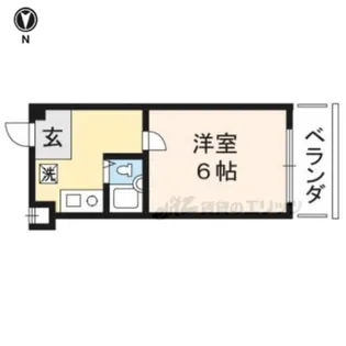 ピアレ下鴨【2階】の間取り