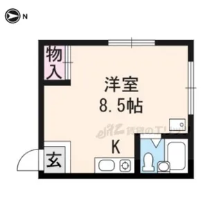 葵ハイツ【201号室】の間取り