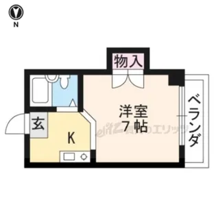フローラルピンク【3階】の間取り