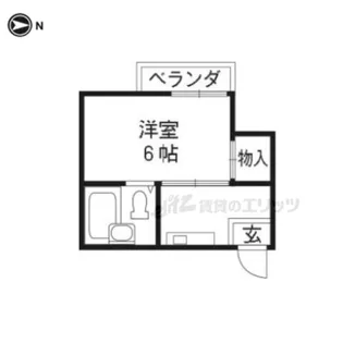 フローラルピンク【1階】の間取り