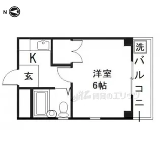 コープ四ノ宮【2階】の間取り