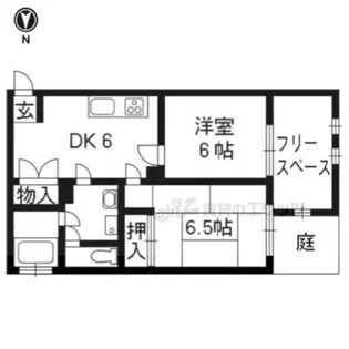 べルメゾンE&Y【105号室】の間取り