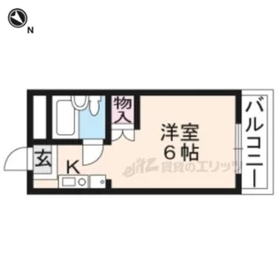 ハイツ玉川?【305号室】の間取り