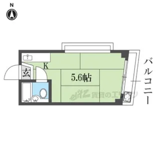 コートハイムMURAJI【201号室】の間取り