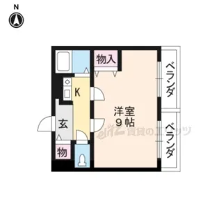 イースター西栄【1階】の間取り