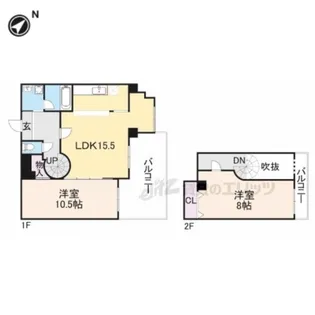 ステージハウス万石【7階】の間取り