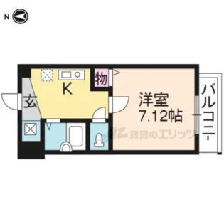 FLAT21【405号室】の間取り