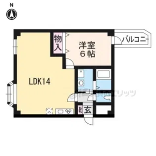 コミュニティー藤森【3階】の間取り