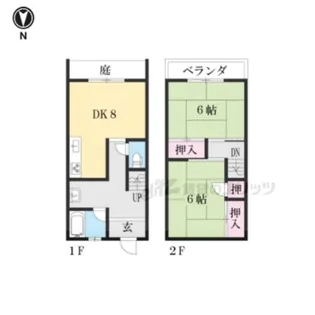 テラスみささぎ【103号室】の間取り