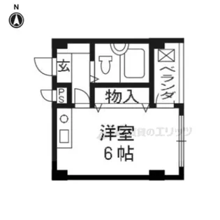 ネオ・ボナール華【401号室】の間取り