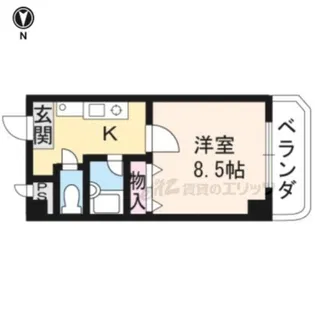 天神川林マンション【204号室】の間取り