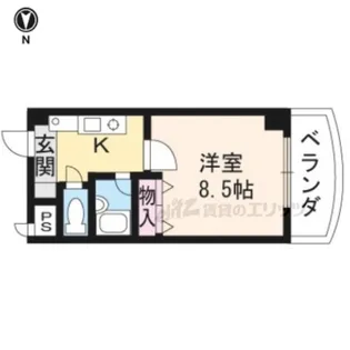 天神川林マンション【305号室】の間取り