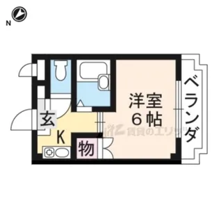 グラヴィA棟【204号室】の間取り