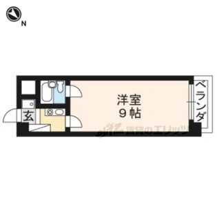 サンクリエート草津【6-C号室】の間取り