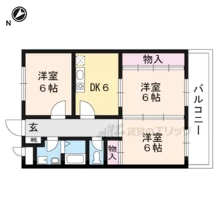 ラコーニア GK【4階】の間取り