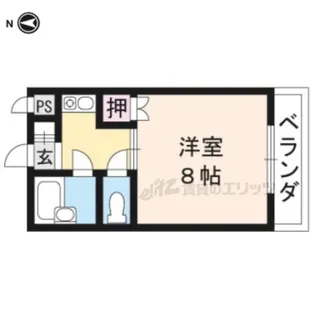 エーデルKATABIRA【302号室】の間取り