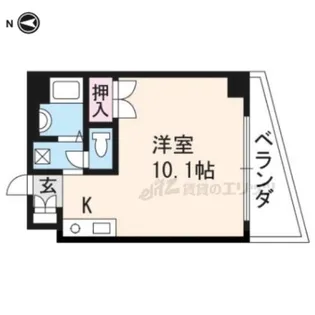 スウィートネスハウス【2階】の間取り