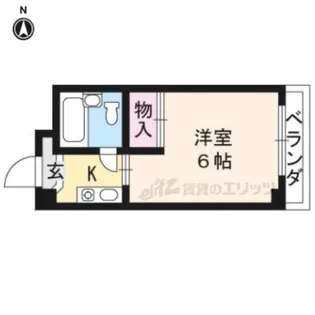 リバティー【302号室】の間取り