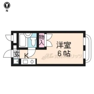 エトワール嵐山【3階】の間取り