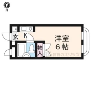 エトワール嵐山【306号室】の間取り
