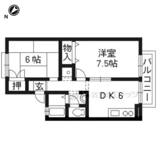 セジュールみず【2階】の間取り