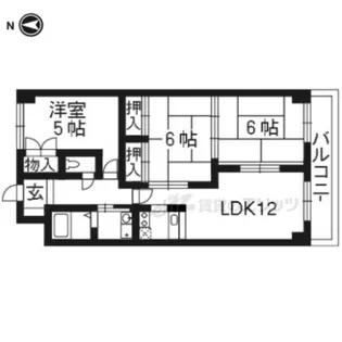 エスペランス【302号室】の間取り