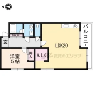 ハイツグレースメイト【2階】の間取り