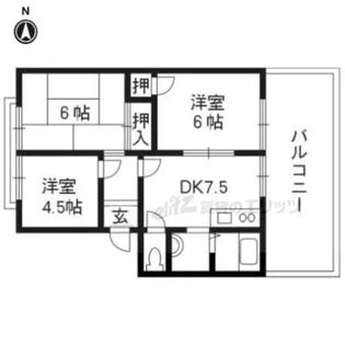 アーバンM【106号室】の間取り