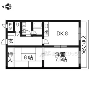 グランドビル21【1001号室】の間取り
