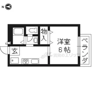 Domykiyo【202号室】の間取り