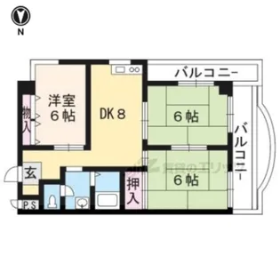 山崎ビル【301号室】の間取り