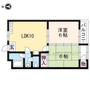 グレートハイツ【105号室】の間取り