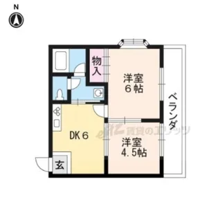 YS-CORP【201号室】の間取り