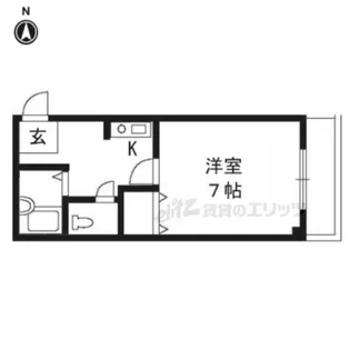 SOLEIL春日【305号室】の間取り