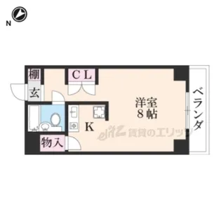 第26長栄センチュリーハイツ【101号室】の間取り
